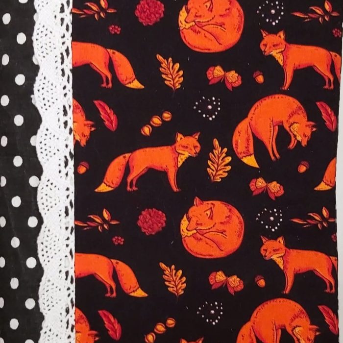 Калъф за книги с лисици