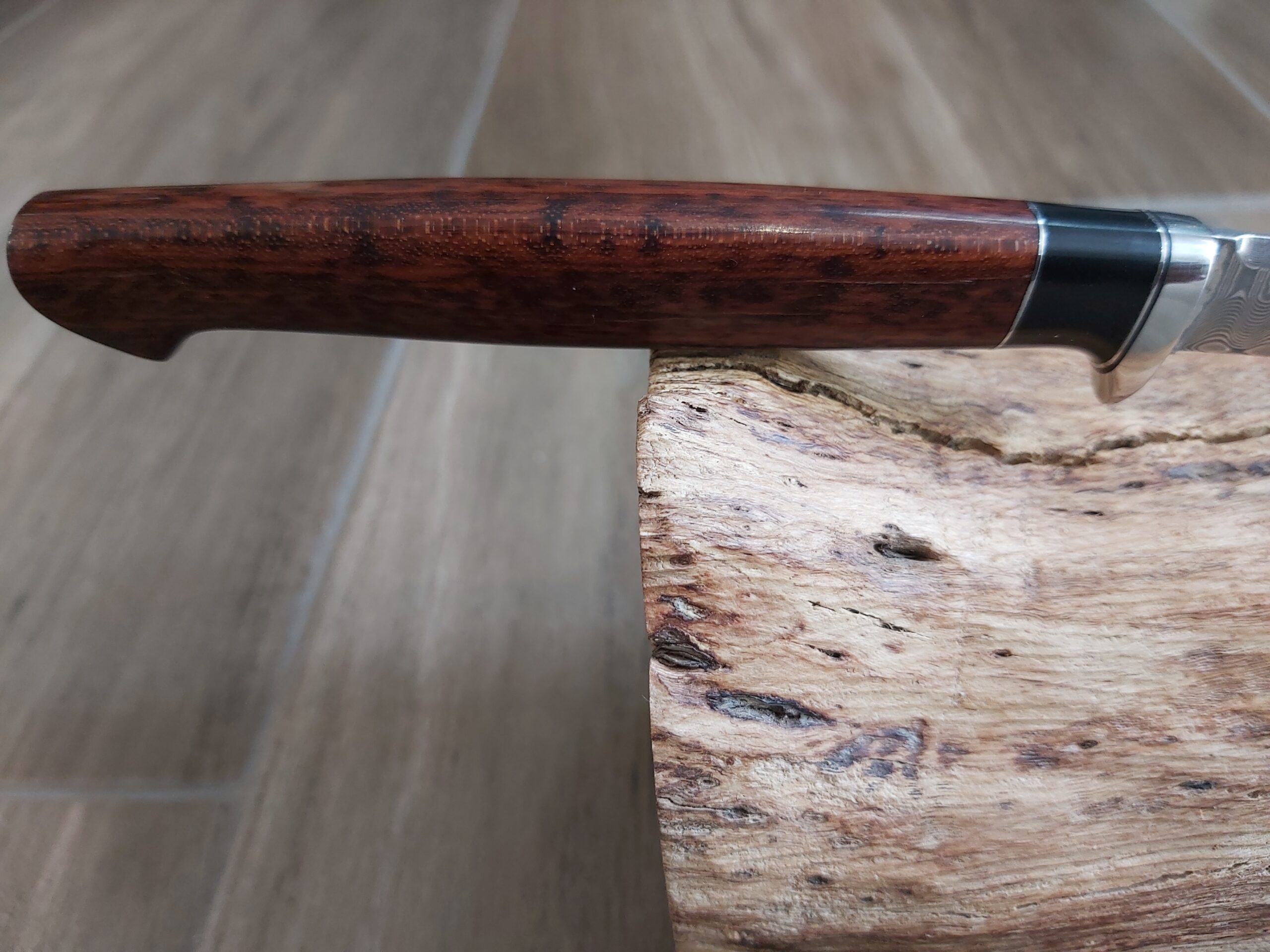 Нож за мезе с дръжка от змийско дърво - Image 4