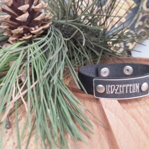 Кожена гривна LED ZEPPELIN