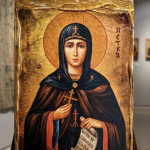Икона ръчна изработка Света Петка